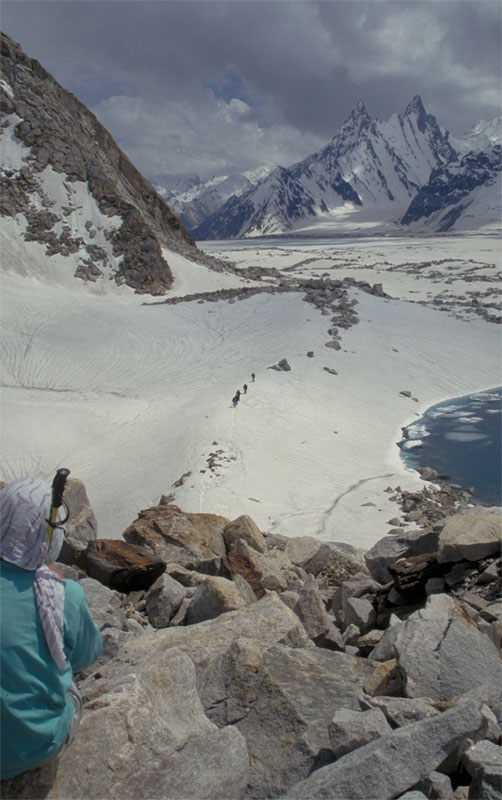 Foto 10 van de tocht over de Biafo- en Hispargletscher