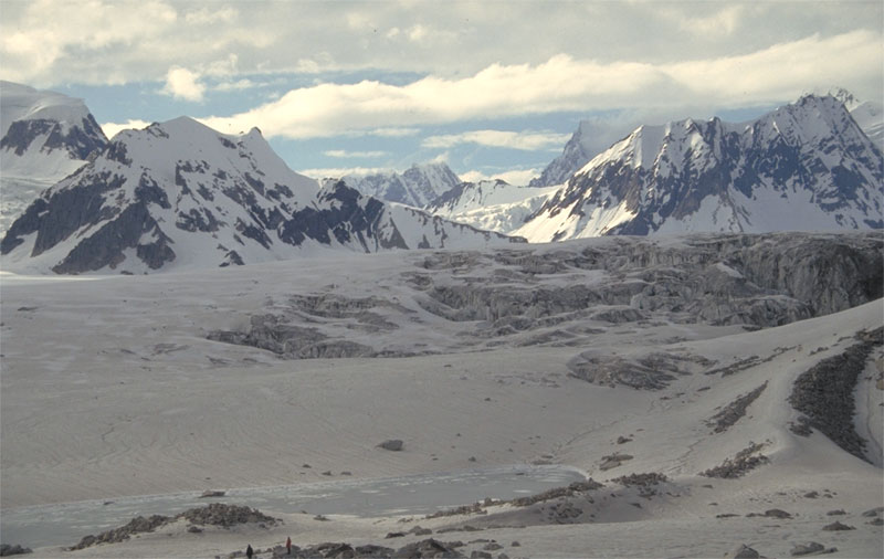 Foto 12 van de tocht over de Biafo- en Hispar gletscher
