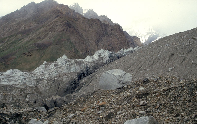 Foto 19 van de tocht over de Biafo- en Hispargletscher