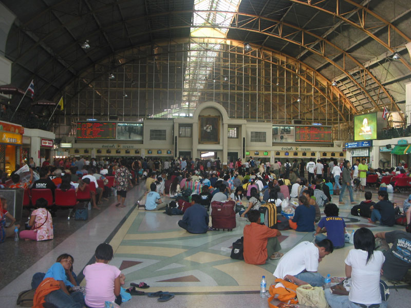 Hoofdstation Bangkok 1